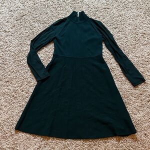 Elegant Forest Green Women's Dress